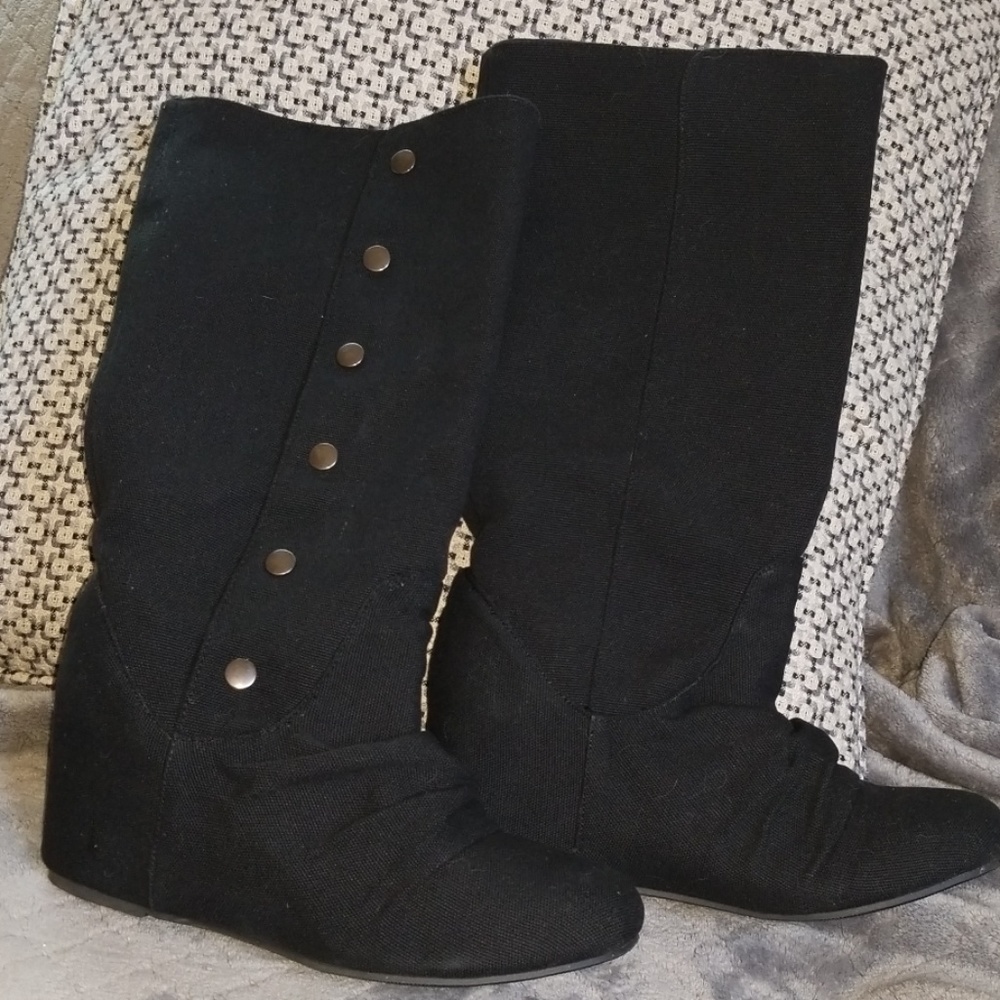 Aldo Black Boots Size 10